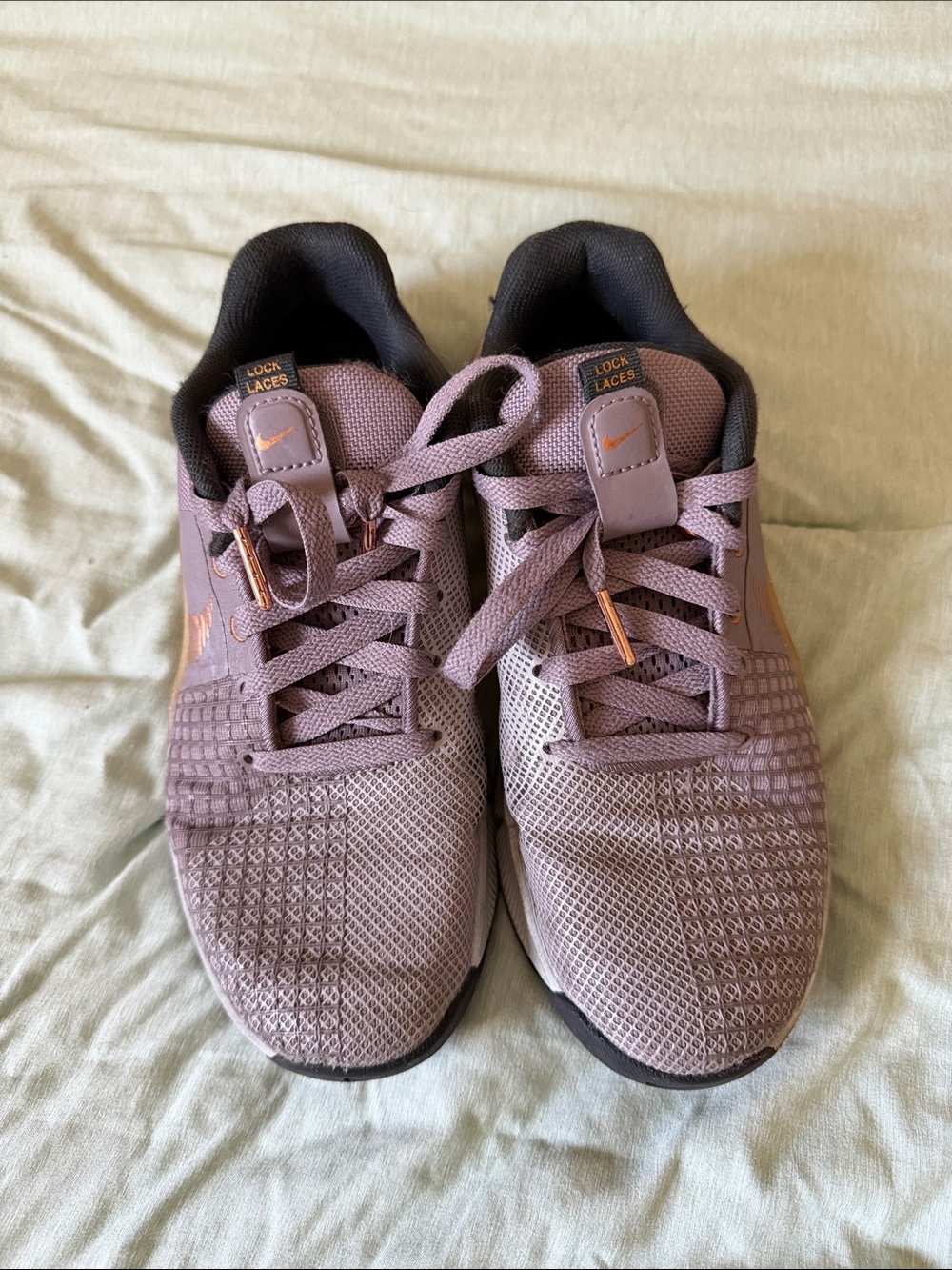 Nike Women’s Lavender/Rose Gold Athletic Training Shoes